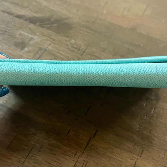 Tiffany & Co Two Way Clutch or Crossbody Leather Purse - Picture 11 of 12